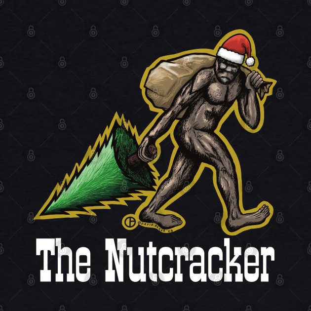 The Nutcracker Bigfoot by Art from the Blue Room